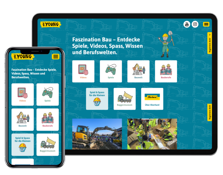 Ebiyoung tab and mobile