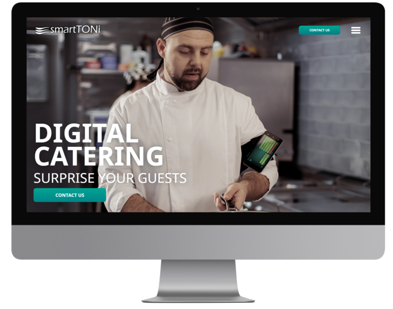 smartTONi Website Laptop 