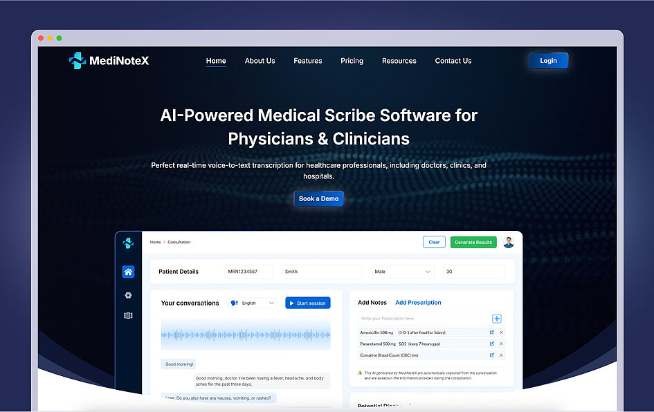 AI-Powered Medical Scribe for Faster Clinical Documentation