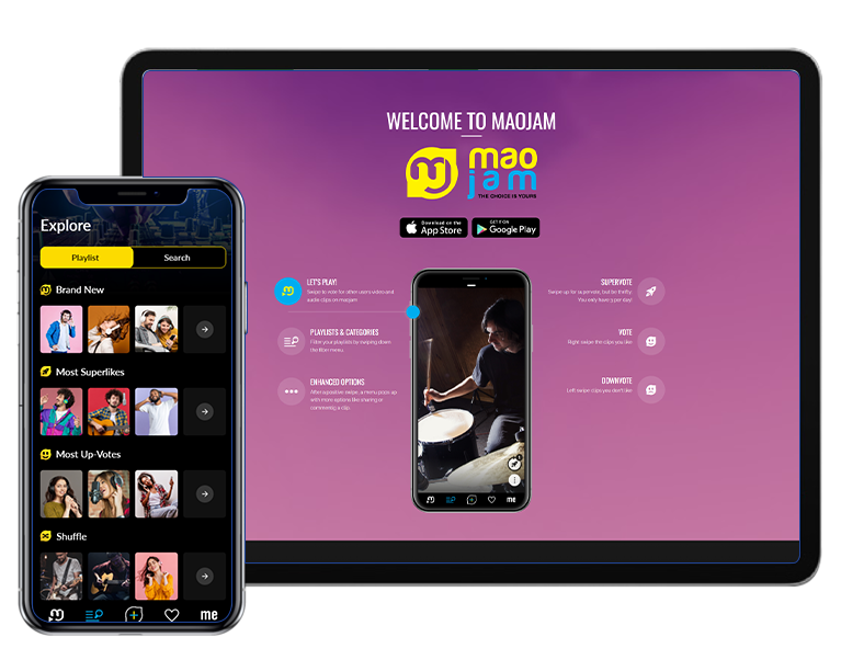 maojam mobile and tab